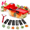 Myvit Vegetable Cutter & Slicer – Multi-Function Kitchen Tool with Steel Blade for Peeling, Grating & Slicing