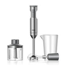 MIUI 1000W Hand Immersion Blender – Powerful 4-in-1 Stainless Steel Stick Mixer with 700ml Beaker, 500ml Processor & Whisk