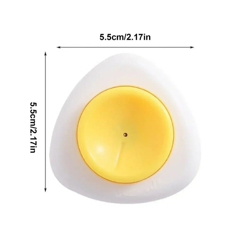 Manual Egg Pricker with Plastic Base – Needle Egg Maker Tool for Boiled Eggs, Kitchen Whisk Accessory