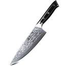 F.YOUNG 8-Inch Professional Chef’s Knife – Japanese 67-Layer Damascus Steel with VG10 Core, Ultra-Sharp for Meat & Vegetables