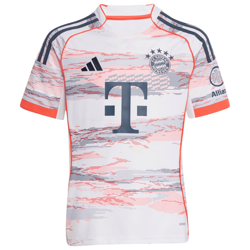 Bayern Munich adidas Youth 2025/26 Away Jersey - White