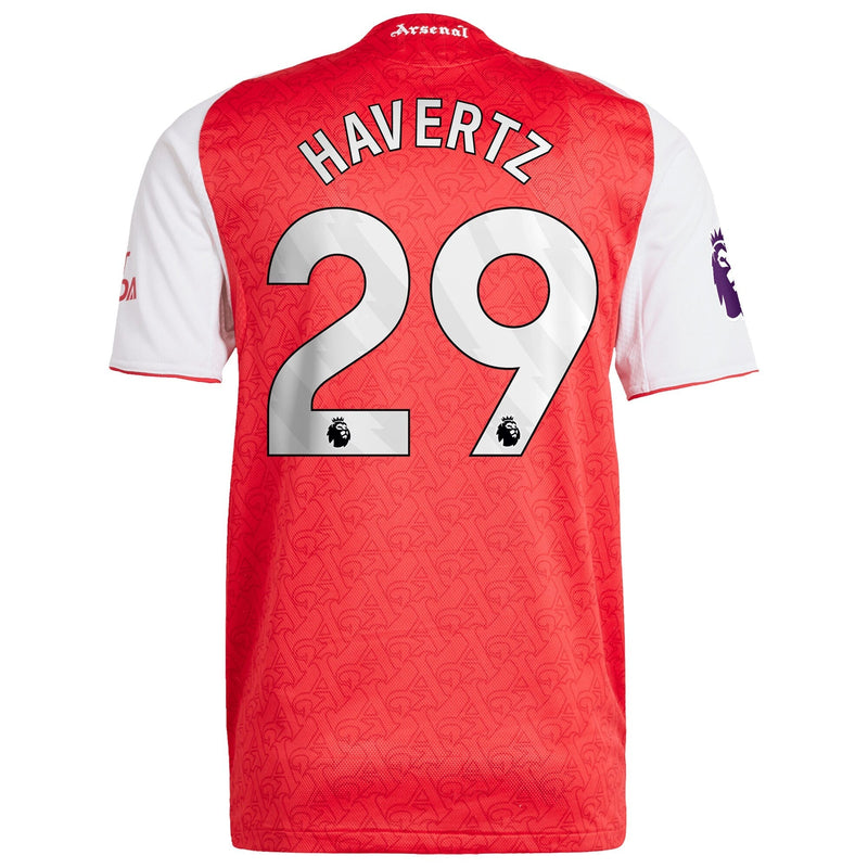 Kai Havertz Arsenal adidas 2025/26 Home Player Jersey - Red