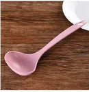 1PC Eco-Friendly Wheat Straw Soup Spoon – Lightweight Rice Ladle for Dinner, Meal Prep & Kitchen Use