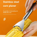 Stainless Steel Corn Planer – Ergonomic Corn Peeler & Stripper Tool for Home Kitchen Use