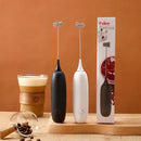 Mini Electric Milk Frother – Wireless Handheld Coffee Whisk & Egg Beater for Cappuccino, Latte & Kitchen Mixing