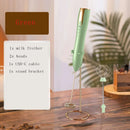 Powerful Rechargeable Handheld Milk Frother – Electric Foam Maker & Drink Mixer for Lattes, Coffee & Eggs