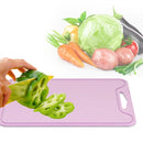 Flexible Silicone Cutting Board – Food-Grade Chopping Board for Home Kitchen Use (Purple)
