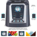 BioloMix Professional Automatic Smoothie Blender – BPA-Free 2L Low-Profile Jar with Food Mixer, Juicer & Ice Crusher