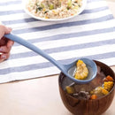 1PC Eco-Friendly Wheat Straw Soup Spoon – Lightweight Rice Ladle for Dinner, Meal Prep & Kitchen Use