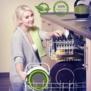 Foldable Silicone Strainer Basket – Collapsible Colander for Washing Fruits, Vegetables & Dish Draining