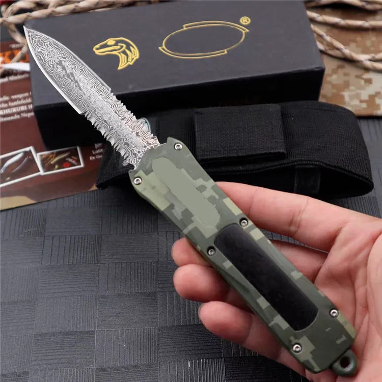 US Style MICRO TECH 163 Double edge for hunting outdoor