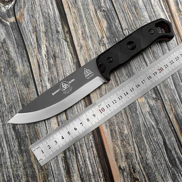 Brakimo 5.25" D2 Carbon Tungsten Cerakote for bHunting outdoor knives