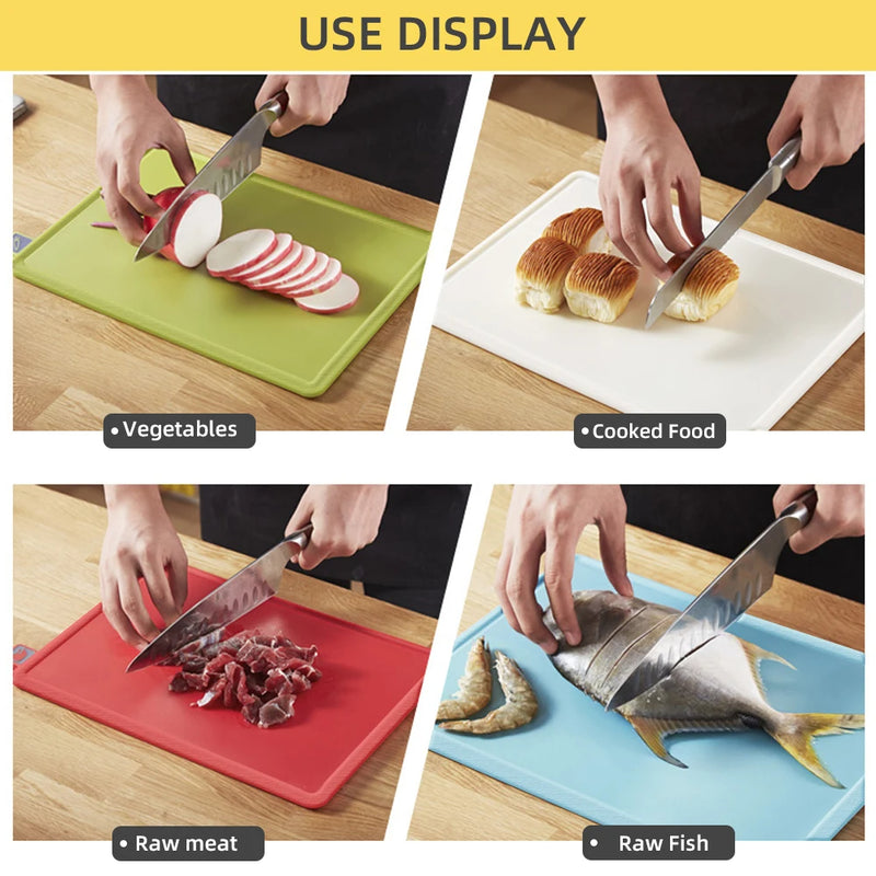Thickened Solid Ebony Wood Cutting Board – Natural Antibacterial Chopping Board with No Paint or Wax