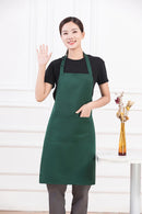 Personalized Kitchen Apron for Women & Men – Custom Logo Chef Apron for Grill, Restaurant, Bar, Salon, Cafe, Studio