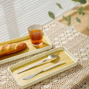 PP Rectangular Anti-Slip Serving Tray – Imitation Wood Grain Dinner Plate for Teacups, Kettle & Household Use