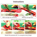 Myvit Vegetable Cutter & Slicer – Multi-Function Kitchen Tool with Steel Blade for Peeling, Grating & Slicing