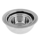 5pcs Stainless Steel Mixing Bowl Set – Non-Slip Nesting Bowls for Baking, Cooking, Salad & Whisking