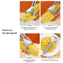 Stainless Steel Corn Planer – Ergonomic Corn Peeler & Stripper Tool for Home Kitchen Use