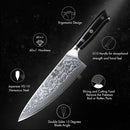 F.YOUNG 8-Inch Professional Chef’s Knife – Japanese 67-Layer Damascus Steel with VG10 Core, Ultra-Sharp for Meat & Vegetables