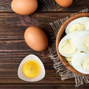 Manual Egg Pricker with Plastic Base – Needle Egg Maker Tool for Boiled Eggs, Kitchen Whisk Accessory