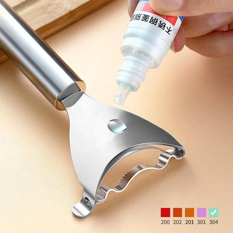 Stainless Steel Corn Planer – Ergonomic Corn Peeler & Stripper Tool for Home Kitchen Use