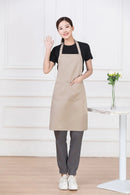 Personalized Kitchen Apron for Women & Men – Custom Logo Chef Apron for Grill, Restaurant, Bar, Salon, Cafe, Studio