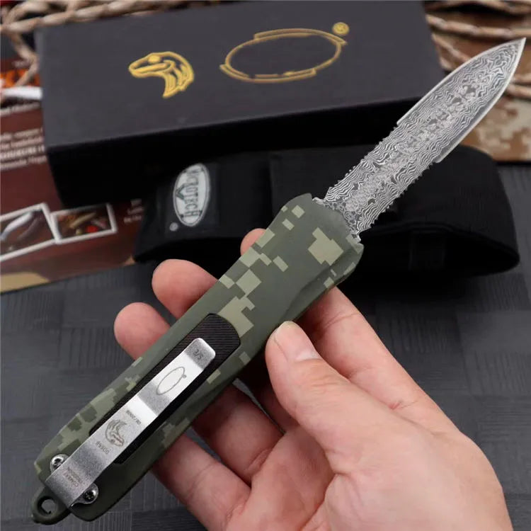 US Style MICRO TECH 163 Double edge for hunting outdoor