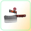 Professional Chef Knife Hand-Forged Mini Chef Knife Cleaver Set - Traditional Chinese Style