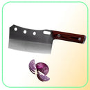 Professional Chef Knife Hand-Forged Mini Chef Knife Cleaver Set - Traditional Chinese Style
