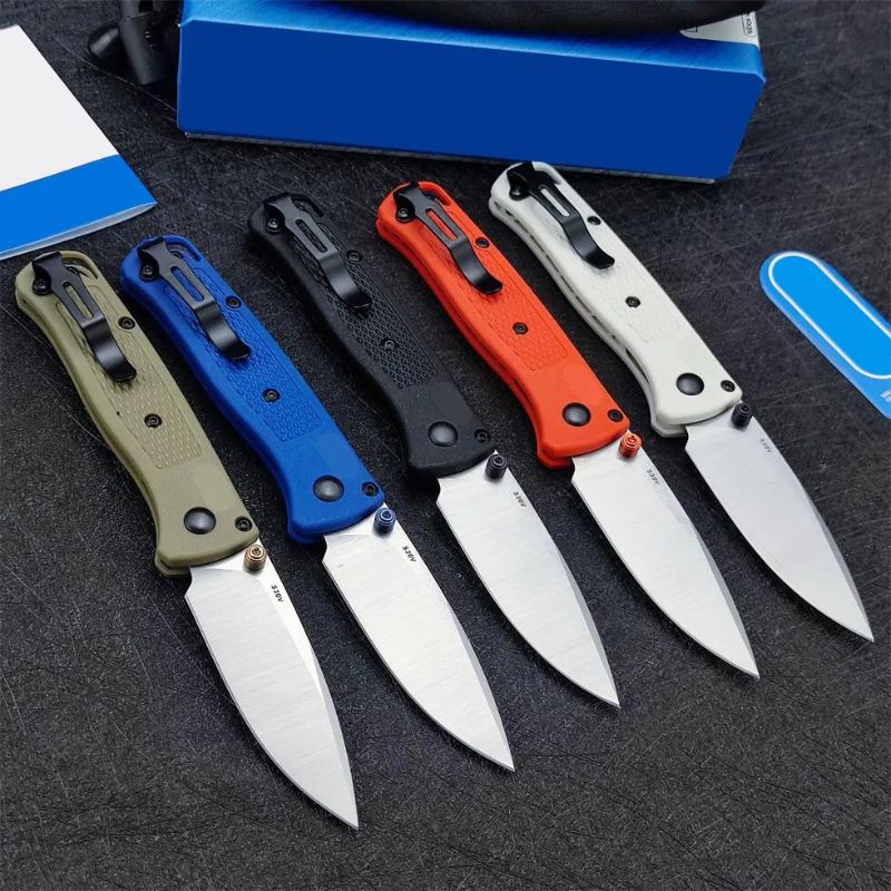 Mini Bugout 533/533BK Folding Knife 2.82" S30V Black DLC