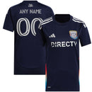 San Diego FC adidas 2025 State of Flow Custom Jersey - Navy