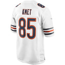 Chicago Bears Nike Game Road Jersey - White - Cole Kmet - Mens