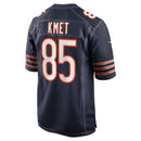 Chicago Bears Nike Home Game Jersey - Navy - Cole Kmet - Mens
