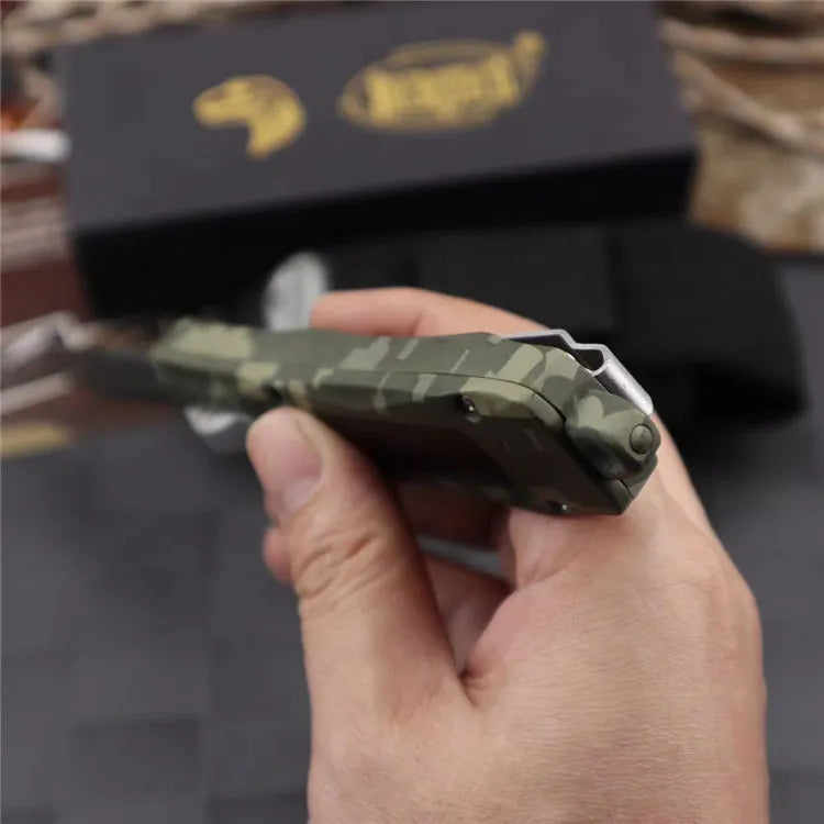 US Style MICRO TECH 163 Double edge for hunting outdoor