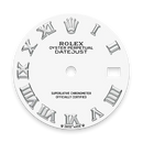 Lady-Datejust – 28 mm Grey Rolesor | Elegant Oystersteel & 18 ct White Gold Timepiece