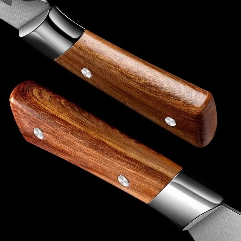 Heavy-Duty Butcher’s Meat Cleaver Knife – Razor Sharp Bone Cutter with Protective Cover