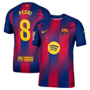 Pedri Barcelona Nike 2025/26 Home Player Jersey - Navy