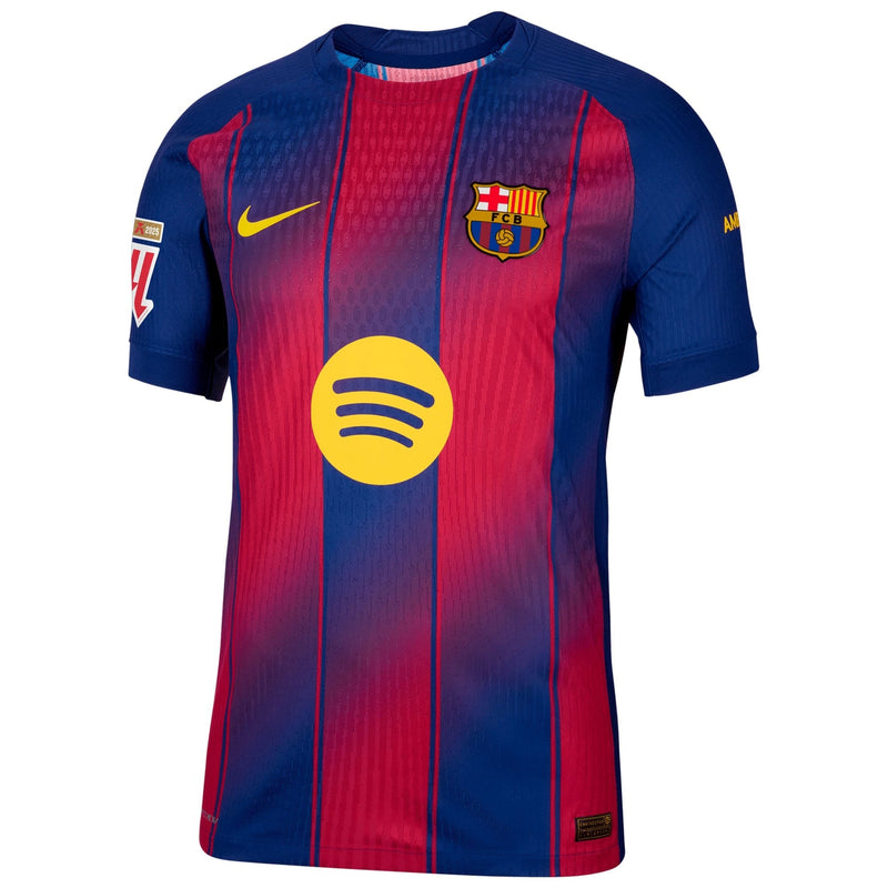 Frenkie de Jong Barcelona Nike 2025/26 Home Player Jersey - Navy