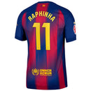 Raphinha Barcelona Nike 2025/26 Home Player Jersey - Navy