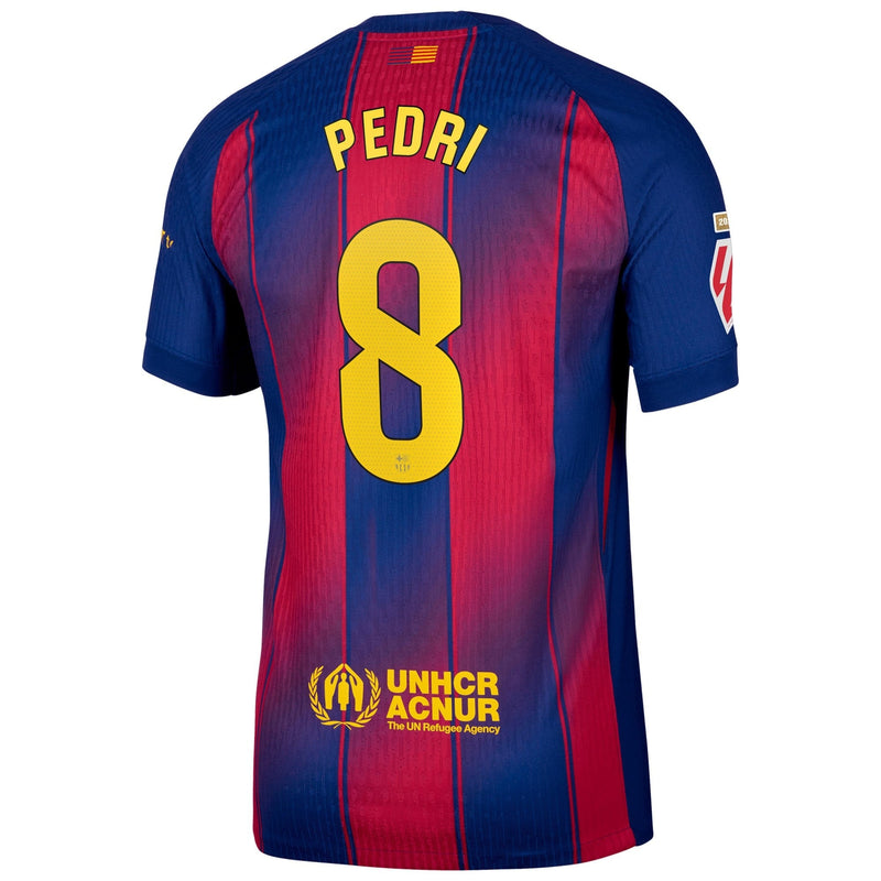 Pedri Barcelona Nike 2025/26 Home Player Jersey - Navy