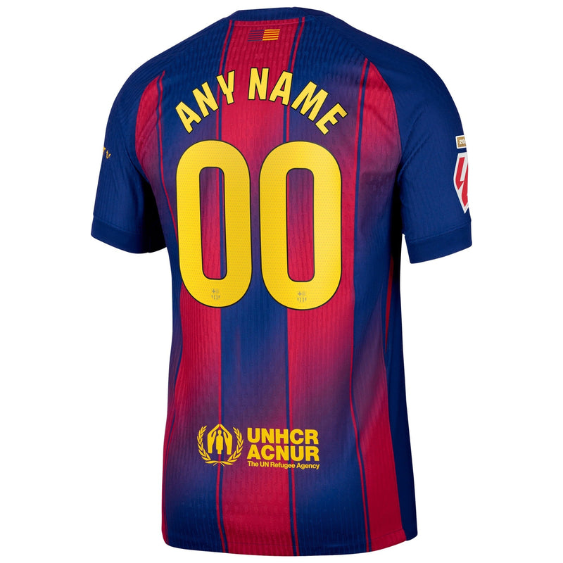 Barcelona Nike 2025/26 Home Custom Jersey - Navy