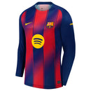 Pedri Barcelona Nike 2025/26 Home Long Sleeve Jersey - Navy