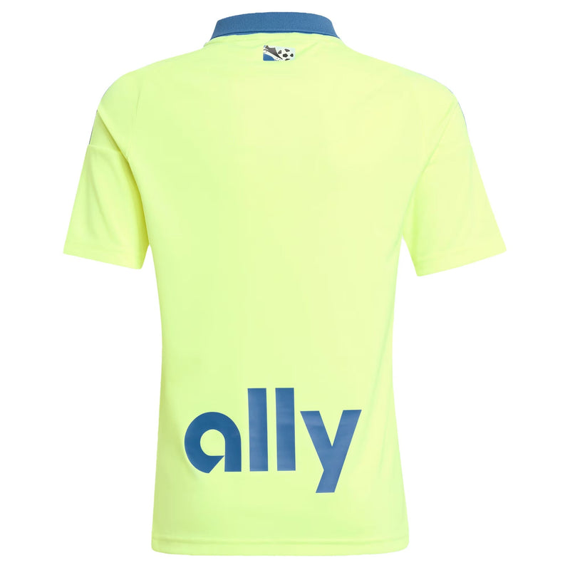 Charlotte FC adidas Youth 2025 Third Jersey - Yellow