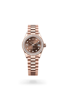 Lady-Datejust – 28 mm in 18 ct Everose Gold | Timeless Elegance in a Refined Classic