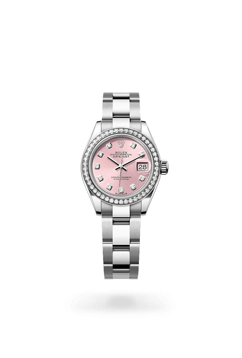 Lady-Datejust – 28 mm Grey Rolesor | Elegant Blend of Oystersteel and 18 ct White Gold