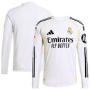Real Madrid adidas 2025/26 Home Long Sleeve Jersey - White