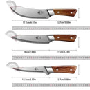Heavy-Duty Butcher’s Meat Cleaver Knife – Razor Sharp Bone Cutter with Protective Cover