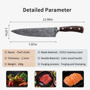 Professional Chef Knife Kitchen tool Meat Cleaver Forged 5CR15