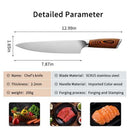 Professional Chef Knife Kitchen tool Meat Cleaver Forged 5CR15