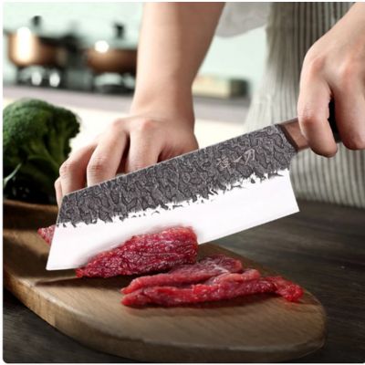 Professional Chef Knife Stainless Steel Meat Fish Vegetables Slicing